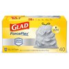 Glad ForceFlex 13 gal Tall Kitchen Bags Drawstring , 40PK 70355